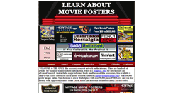 Desktop Screenshot of learnaboutmovieposters.com