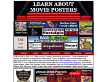 Tablet Screenshot of learnaboutmovieposters.com